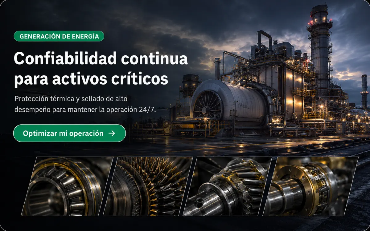 Confiabilidad en generación de energía — Molykote
